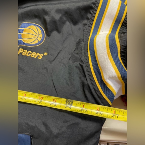 Vintage Collectors Pacers Reversible Pro Player Puffer Jacket Large NWOT - Picture 11 of 12